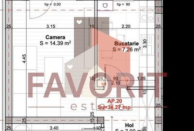 Apartament 1 camere | Decomandat | Loc de parcare inclus in pret - 8