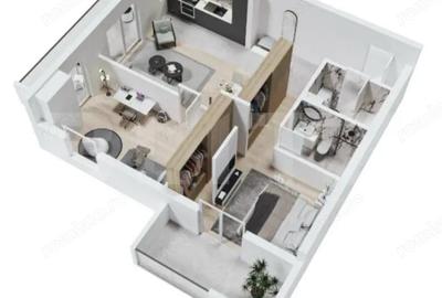 Apartament de vanzare Complex Nou | etaj 10/12 | 3 camere | 80 mp utili - 2