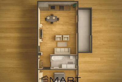 Apartament cu 2 camere decomandat în Central - 1