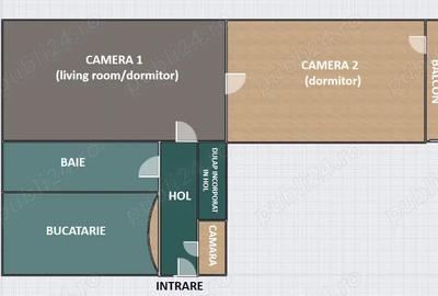 Apartament de vanzare (deasupra mag. Curtici) 2 camere Chisineu-Cris - 7