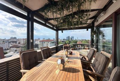 Penthouse cu 4 camere decomandat, mobilat în Floreasca - 2