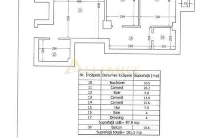 Apartament cu 3 camere, mobilat în Vitan - 19