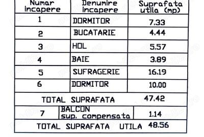 Apartament cu 3 camere semidecomandat în Central - 5