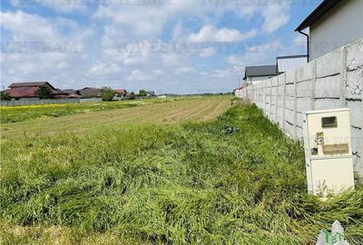 Teren intravilan 1.7 ha Dragomiresti Vale-Zurbaua, deschidere 34m la strada asfa - 7