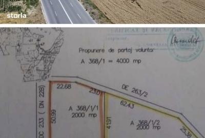 Teren de 2000 mp, în Central