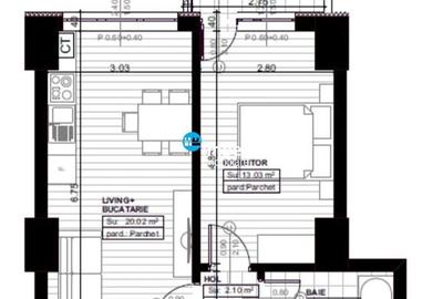 Apartament cu 2 camere decomandat în Copou - 6