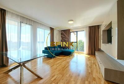 Apartament cu 4 camere semidecomandat, mobilat în Băneasa - 1