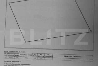 Teren industrial Isalnita 38m deschidere la E70, 1406mp - 2