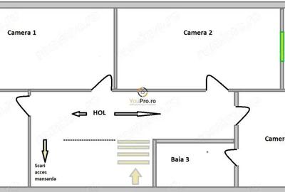 Casă cu 5 camere cu Teren 333 Mp în Central - 7