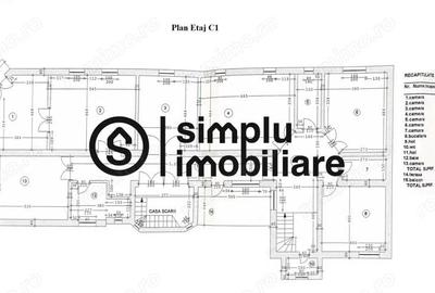 Casă cu 8 camere cu Teren 725 Mp în Central - 1