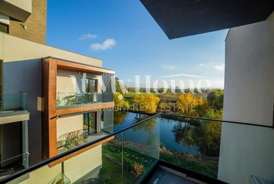 Apartament SUPERB cu 2 camere, Vedere LAC, Mobilat Premium, terasa, parcare - 4