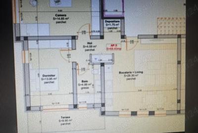 Apartament cu 3 camere decomandat în Giroc - 3