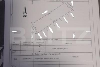 Teren intravilan 1022 mp, zona Geamana - 2