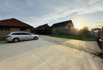 VILA MODERNA CU ETAJ, TEREN 1019 MP, DUBLU FRONT, ZONA LES - 17