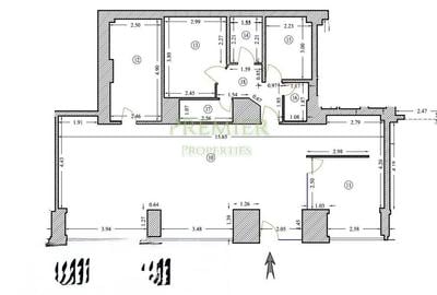 SPATIU COMERCIAL | 140 MP | 12 ML VITRINA | ZONA STEFAN CEL MARE | DISPONIBIL | - 1