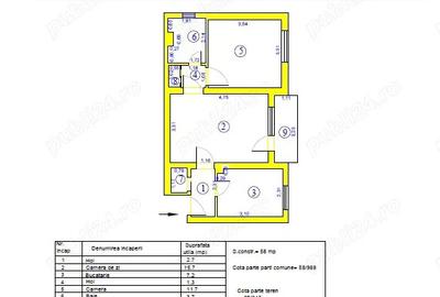 Apartament 2 camere Gae?ti, Dambovi?a, etaj 2 4