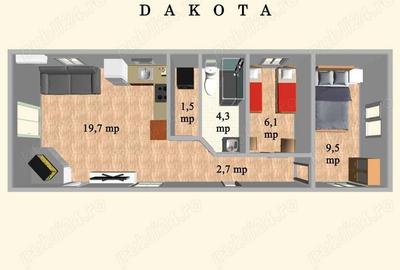Casa Mobila Dakota 55 mp CHAUS - 5
