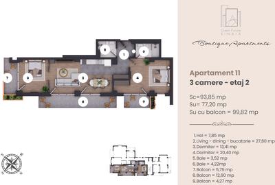 Sinaia – Apartamente 3 camere in centrul statiunii regale Sinaia - 1