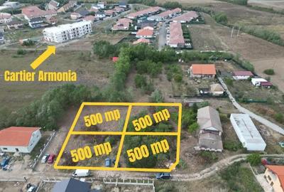 Teren de 500 mp, în Moșnița Nouă