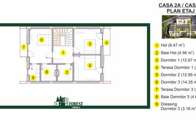 Vilă la liziera pădurii Mogoșoaia - 30