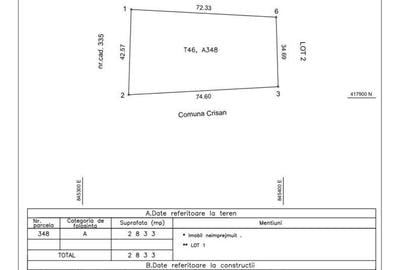 Spațiu comercial, în Crișan - 1