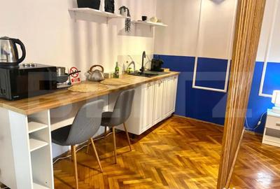 Garsonieră decomandată, mobilată în Central - 9