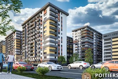 Apartament cu o camera de inchiriat complexul Poitiers Towers - 1