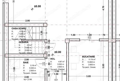 Duplex de vanzare ?elimbar | Construc?ie solida | 120 mp utili - 3
