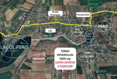 SUPER OFERTA! 4 EURO/MP | Teren intravilan | 5000 mp