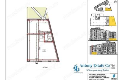 Spațiu comercial, de 143 mp, în Cetății - 6