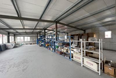 Hala 2 niveluri 750mp, teren 1200 mp | Industriilor, 23 August