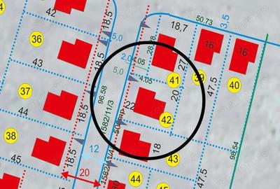 Teren intravilan pentru constructii in cartier Belvedere Parcela 42 Teren intravilan pentru constructii in cartier Belvedere Parcela 42 - 1