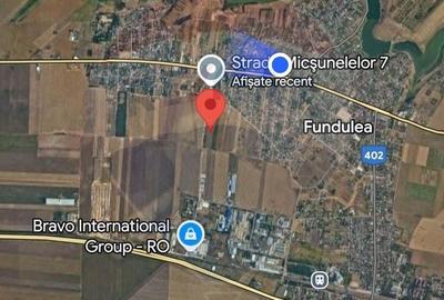 De vanzare teren intravilan 4000 mp deschidere 150 m Fundulea - 1