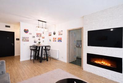 Apartament cu 2 camere semidecomandat, mobilat în Nufărul - 3