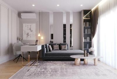Penthouse 5 camere, design iconic de revista , panorama de poveste