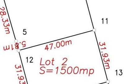Teren de 1500 mp, în Zădăreni - 6