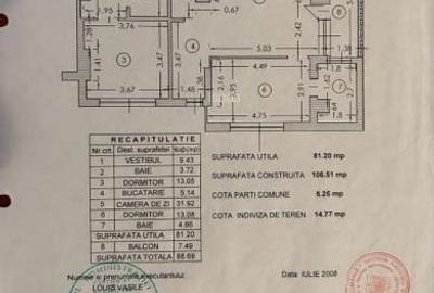 Apartament cu 3 camere semidecomandat, mobilat în Parcul Carol - 10