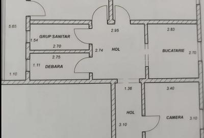 Apartament cu 3 camere decomandat în Central - 10