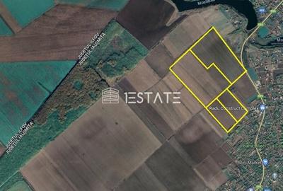 Teren intravilan, 40 ha, pretabil parc fotovoltaic /logistic - 29km de Bucuresti - 2