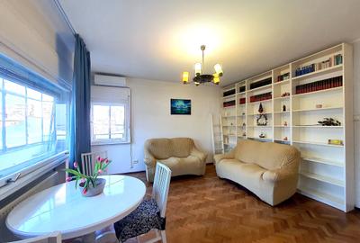 Piata Romana, 3 camere de vanzare, cu centrala - 14