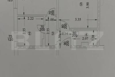 Apartament cu 2 camere semidecomandat în Vest