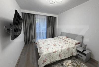 Apartament cu 3 camere semidecomandat, mobilat în Florești - 11