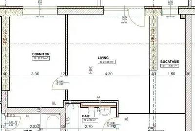 Apartament cu 2 camere decomandat în Central - 4