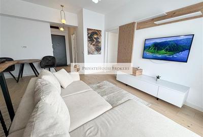 Apartament cu 2 camere semidecomandat, mobilat în Pipera - 2