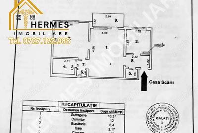 OCAZIE -Apartament 2 camere , etaj 2 , Piata ?iglina 1, RENOVAT proaspat ,Totul NOU - 1