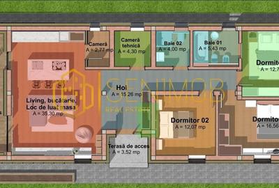 Comision 0% ! Casa individuala cu 4 camere de vanzare in Zarnesti - 4