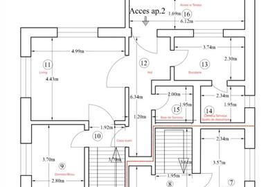 Casă cu 5 camere cu Teren 250 Mp în Independenței - 2
