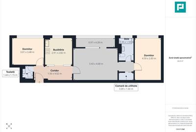 Apartament cu 3 camere nedecomandat, mobilat în Circumvalațiunii - 15