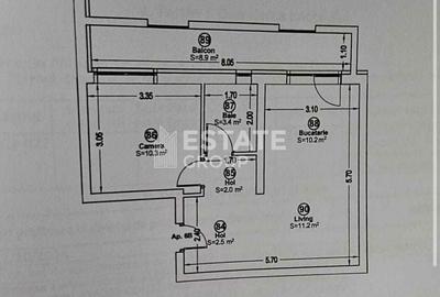 Apartament cu 2 camere în Calea Urseni - 8