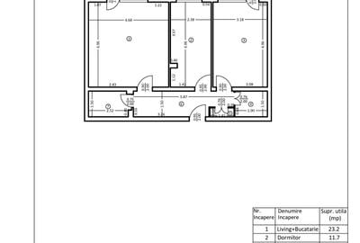 Apartament cu 3 camere decomandat în Ultracentral